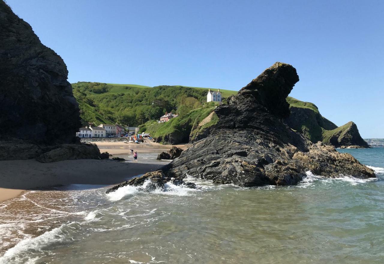 Maesyfelin Isaf B&B Llanybyther Esterno foto